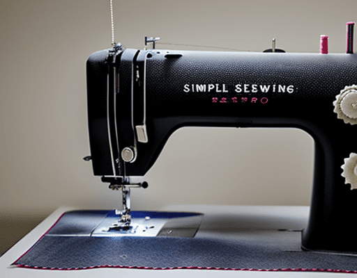 Simple Sewing Machine Projects