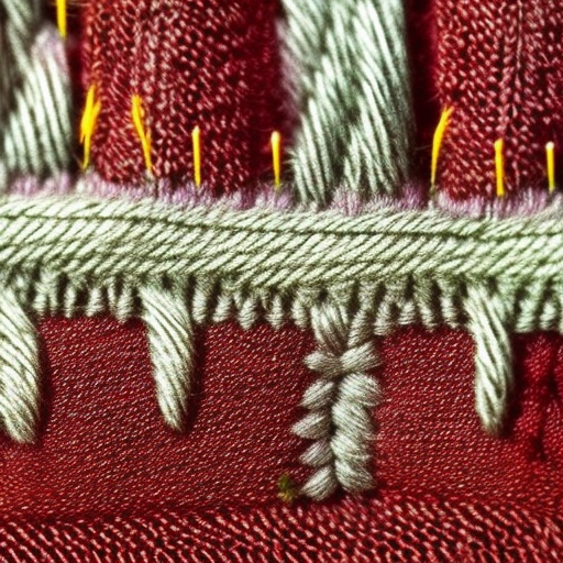 Sewing Stitches Upside Down