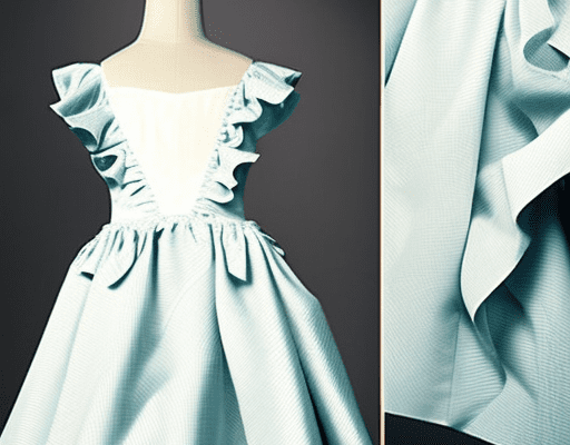 Dress Sewing Pattern Ruffle