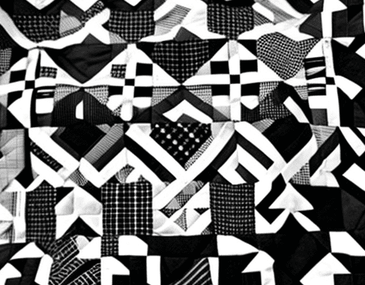 Quilt Patterns In Black And White